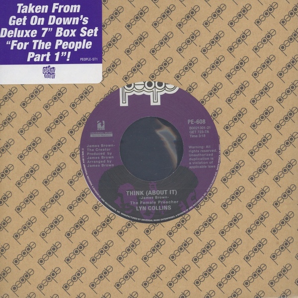 Lyn Collins - Think (about It) : 7inch