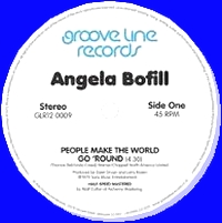 Angela Bofill - People Make The World Go &#039;Round / Under The Moon And Over The Sky : 12inch