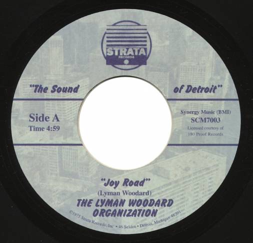 Lyman Woodard Organization - Joy Road b/w Nottz : 7inch