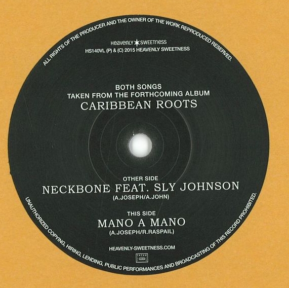 Anthony Joseph - Neckbone EP : 7inch