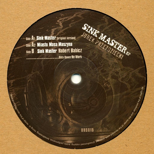 Jurek Prezdziecki - Sink Master EP : 12inch
