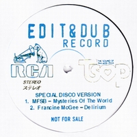 Edit & Dub - NYC 1980 Special Disco Version : 12inch