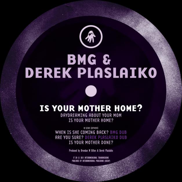 Bmg & Derek Plaslaiko - IS YOUR MOTHER HOME? : 12inch