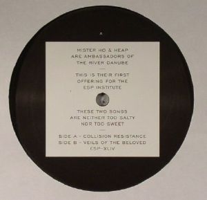 Mister Ho & Heap - Collison Resistance / Veils Of The Beloved : 12inch and digital