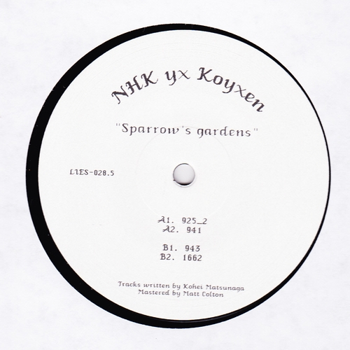Nhk Yx Koyhen - Sparrow's Gardens : 12inch