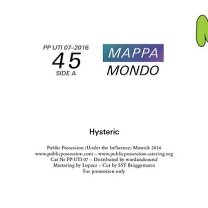 Hysteric - Mappamondo Ep : 12inch