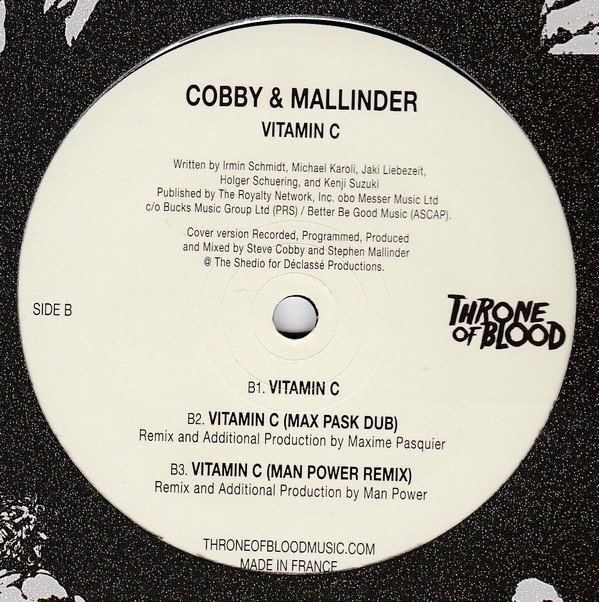 Cobby & Mallinder - Tumblefish EP : 12inch