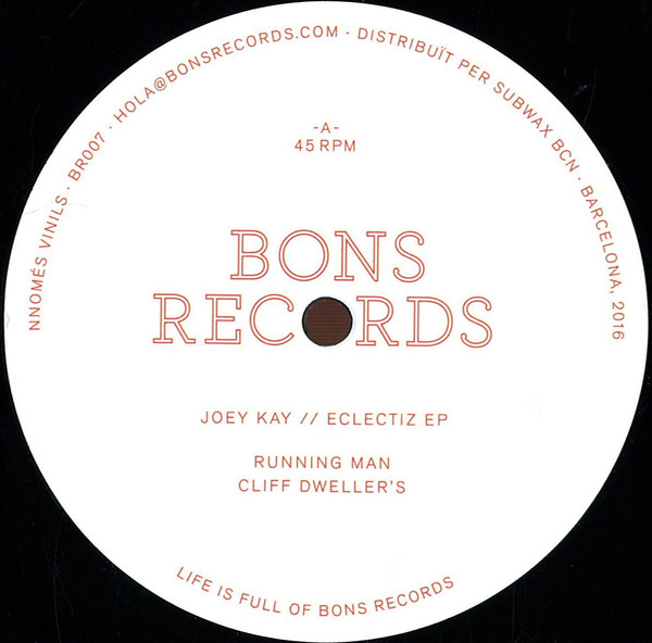 Joey Kay - Eclectiz : 12inch