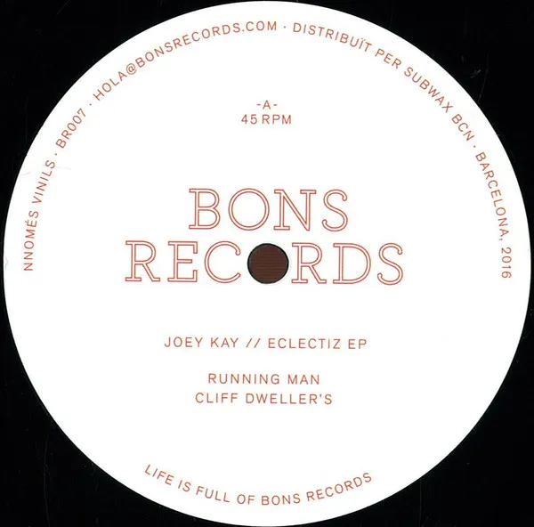 Joey Kay - Eclectiz : 12inch
