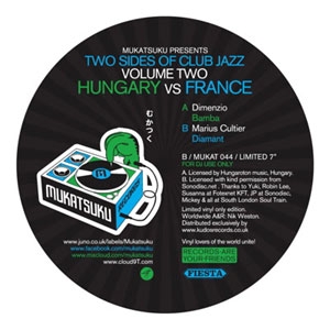 Dimenzio / Marius Cultier - Two Sides Of Club Jazz: Hungary Vs France Volume Two : 7inch