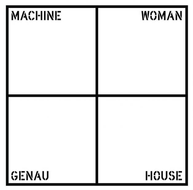 Machine Woman - Genau House w/ Kassem Mosse RMX : 12inch