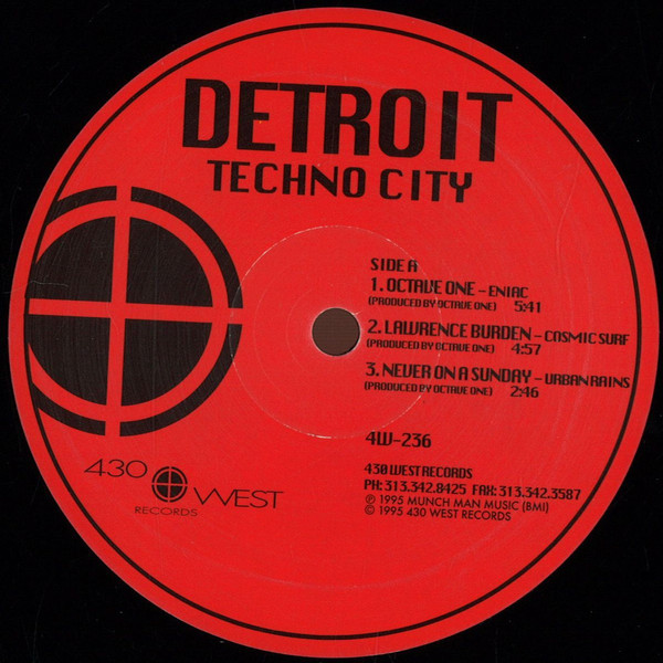 Octave One - Detroit Techno City : 12inch