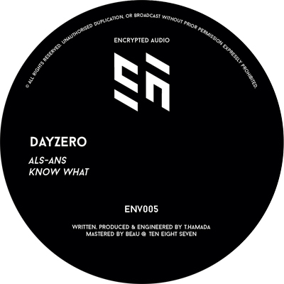 Dayzero - ALS-ANS / Know What : 12inch