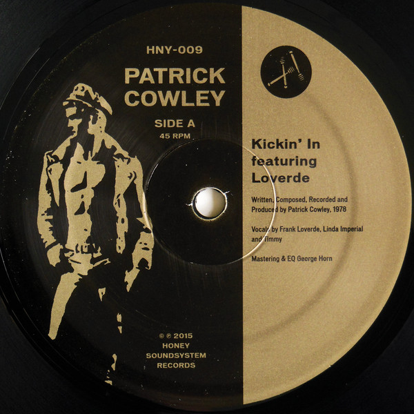 Patrick Cowley - Kickin&#039; In : 12inch