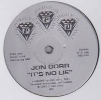Jon Gorr - It's No Lie : 12inch