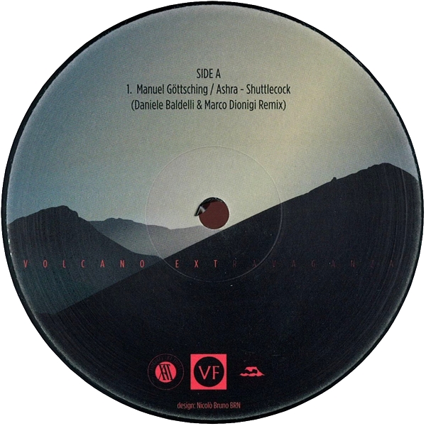 MANUEL GOTTSCHING &amp; ASHRA / DANIELE BALDELLI - Volcano Extravaganza : 12inch