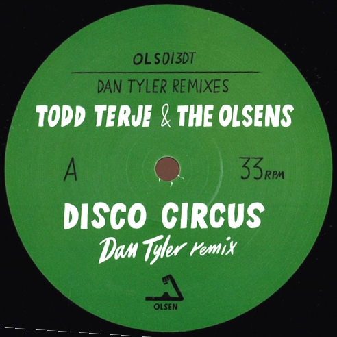 TODD TERJE & THE OLSENS - Dan Tyler Remixes : 10inch