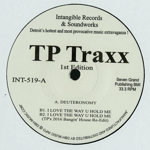 Terrence Parker - TP Traxx 1st Edition : 12inch