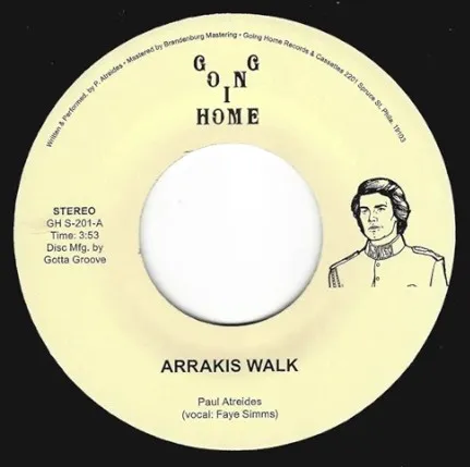 Paul Atreides - Arrakis Walk / Thinking Machines : 7inch
