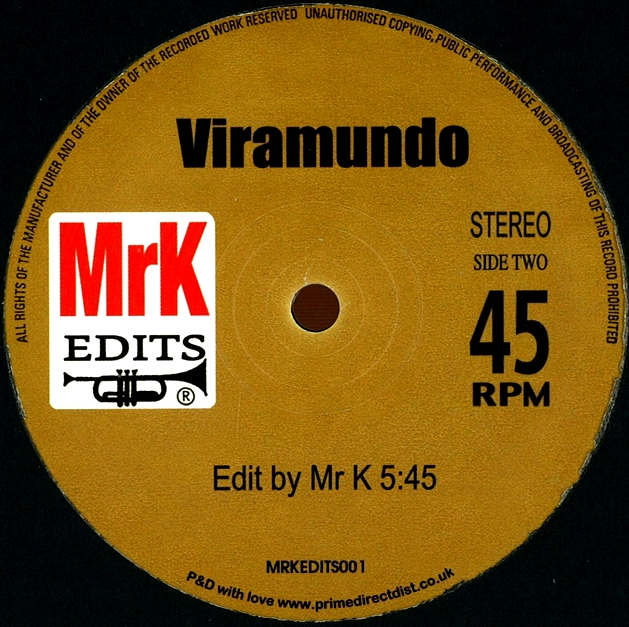 Mr K Edits - Mr K Edits, Vol. 1 : 12inch
