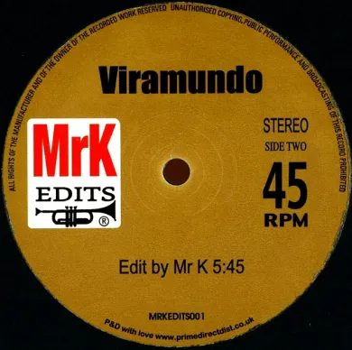 Mr K Edits - Mr K Edits, Vol. 1 : 12inch