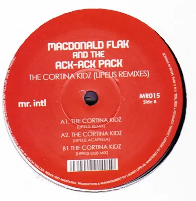 Macdonald Flak And The Ack Ack Pack - Cortinza Kidz (LIPELIS Remixes) : 12inch