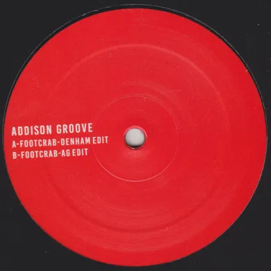 Addison Groove - Footcrab Edits 2 : 12inch