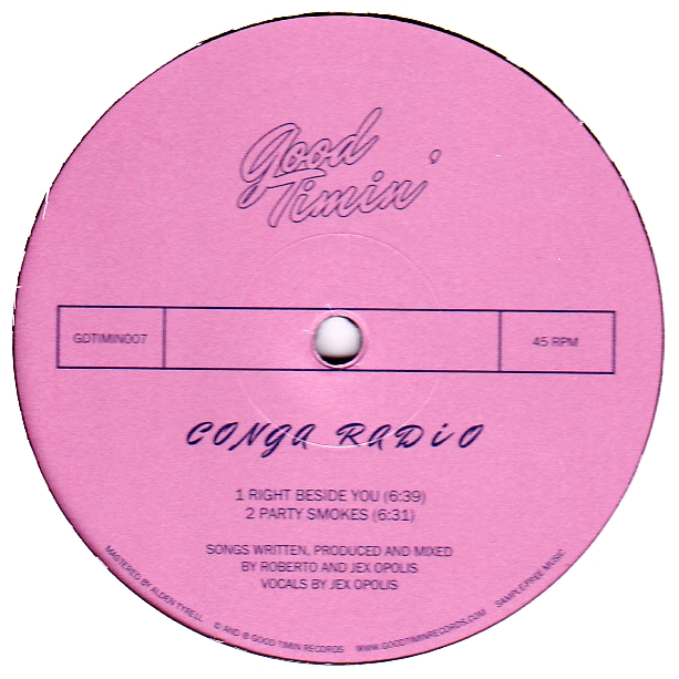 Conga Radio - Right Beside You : 12inch