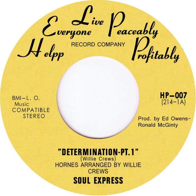 Soul Express - Determination : 7inch