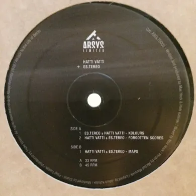 HATTI VATTI & ES.TEREO - Maps : 12inch