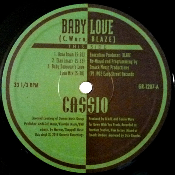 Cassio - Baby Love : 12inch