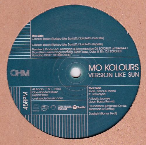 Mo Kolours - Version Like Sun : 12inch