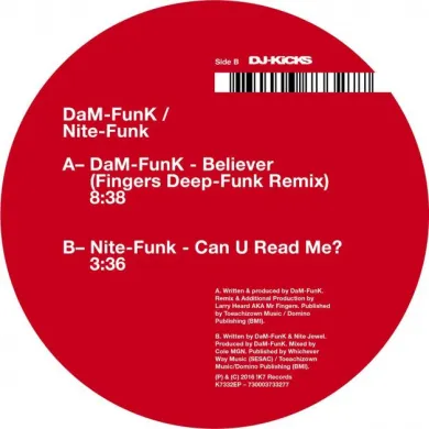 Dam-Funk - Believer (Remix) : 12inch