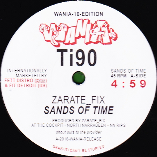 Zarate_fix / DJ Sotofett - Sands Of Time / Coiled Acid Mix : 10inch
