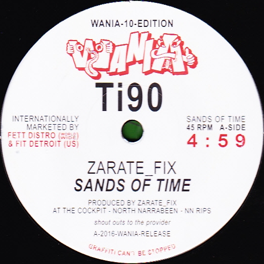 Zarate_fix / DJ Sotofett - Sands Of Time / Coiled Acid Mix : 10inch