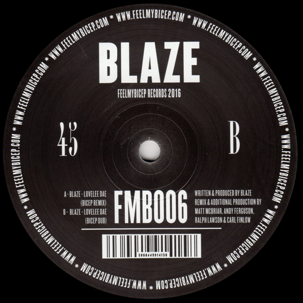 Blaze - Lovelee Dae (Bicep Remixes)