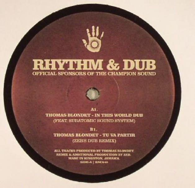 Thomas Blondet - In This World : 7inch