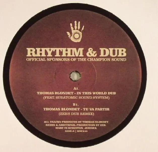 Thomas Blondet - In This World : 7inch