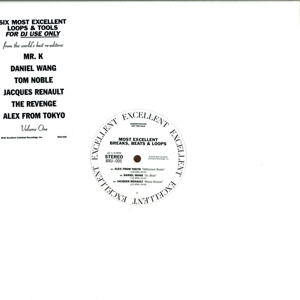 Various Artists - Most Excellent Breaks Beats & Loops Vol.1