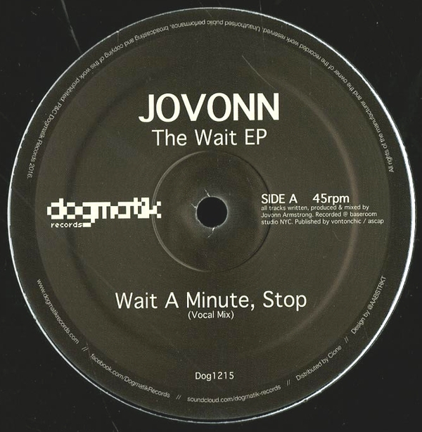 Jovonn - The Wait EP