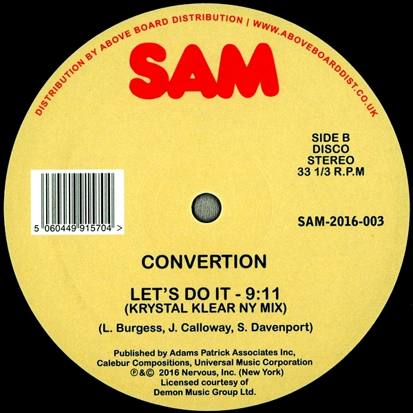 Convertion - LET'S DO IT (KRYSTAL KLEAR Remix)