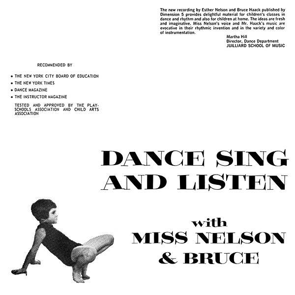 MISS NELSON &amp; BRUCE HAACK - Dance Sing And Listen : LP