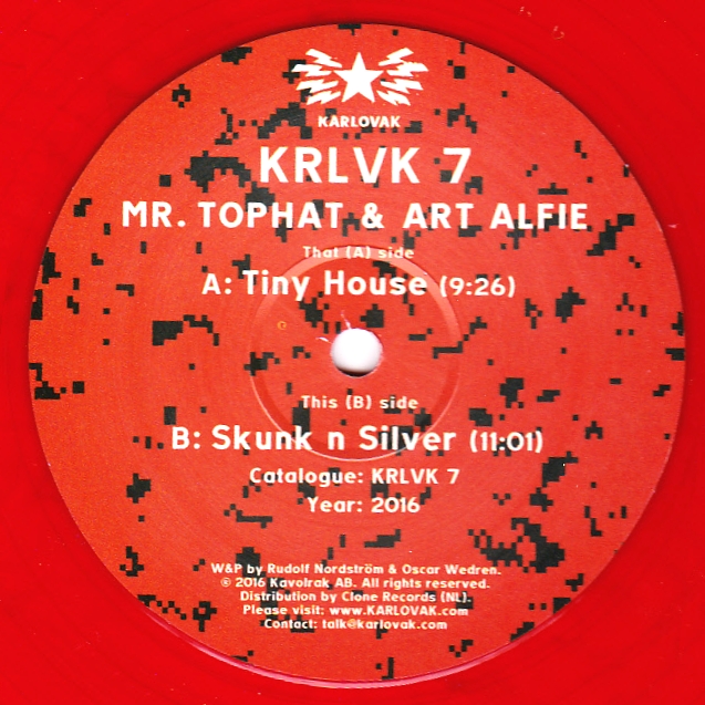 Mr.Tophat & Art Alfie - Tiny House / Skunk Silver : 12inch