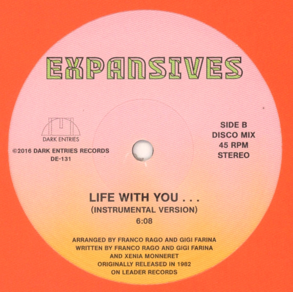 Expansives - Life With You : 12inch