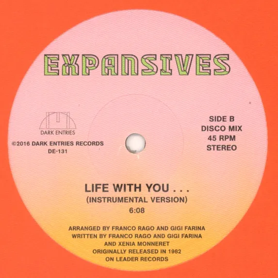 Expansives - Life With You : 12inch