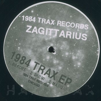 Zagittarius - 1984 Trax EP : 12inch