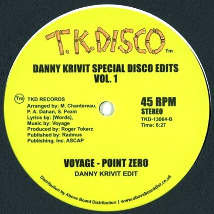 Voyage - SPECIAL DISCO EDITS VOL.1 by DANNY KRIVIT