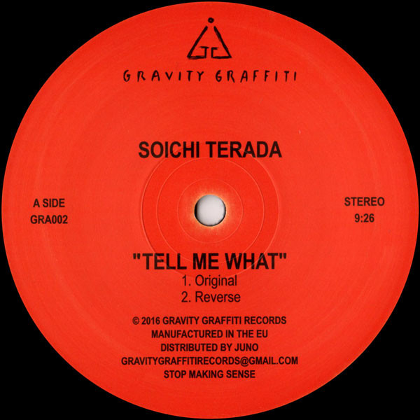 Soichi Terada / Whodamanny - Tell Me What