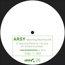 Arsy - Morning Machine EP : 12inch