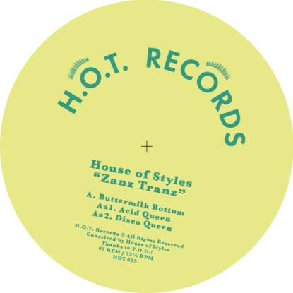 House Of Styles - Zanz Tranz : 12inch